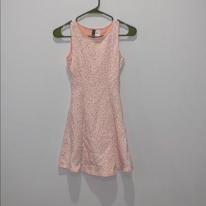 Floral orange dress by H&M